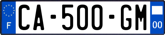 CA-500-GM