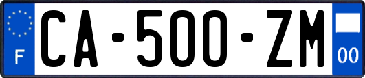 CA-500-ZM