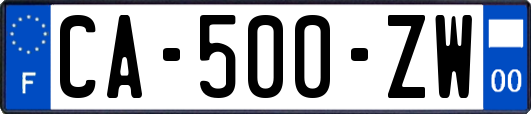 CA-500-ZW