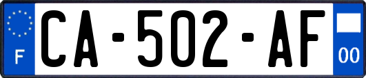 CA-502-AF