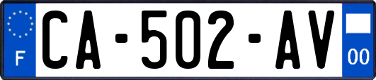 CA-502-AV