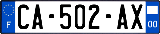 CA-502-AX