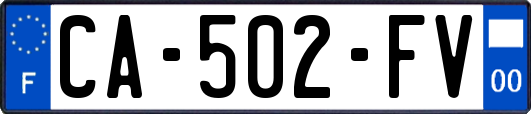 CA-502-FV