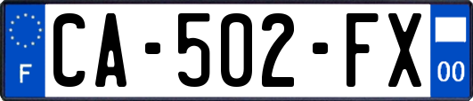 CA-502-FX