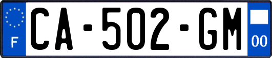 CA-502-GM