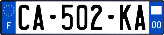 CA-502-KA