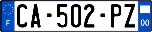 CA-502-PZ