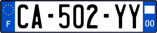 CA-502-YY