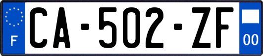 CA-502-ZF