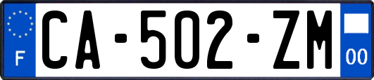 CA-502-ZM