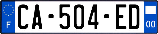 CA-504-ED