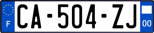 CA-504-ZJ