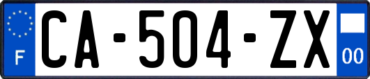 CA-504-ZX