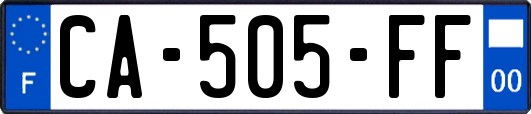CA-505-FF