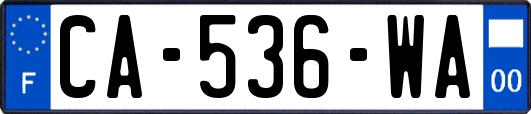 CA-536-WA