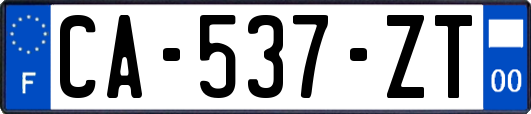 CA-537-ZT