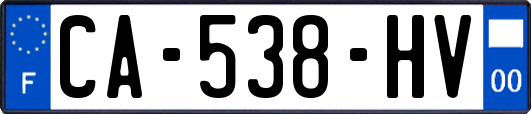 CA-538-HV
