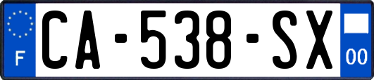 CA-538-SX