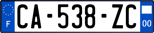 CA-538-ZC