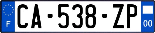 CA-538-ZP