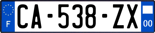 CA-538-ZX