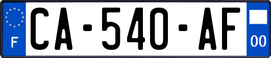 CA-540-AF