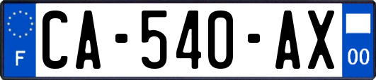 CA-540-AX