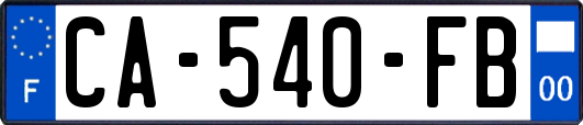 CA-540-FB