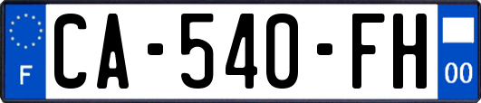 CA-540-FH