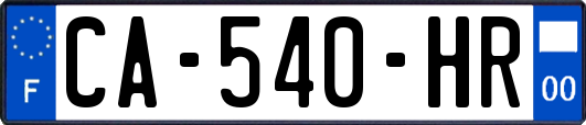 CA-540-HR