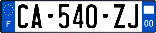 CA-540-ZJ