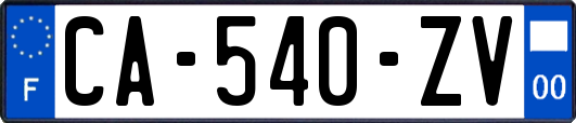 CA-540-ZV