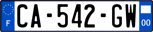 CA-542-GW