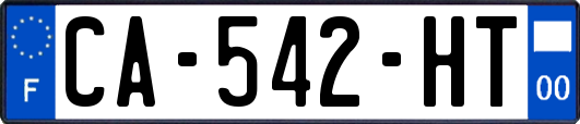 CA-542-HT