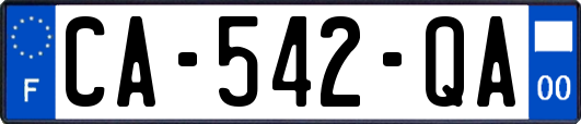 CA-542-QA