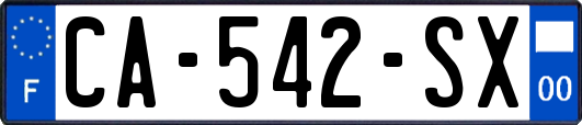 CA-542-SX