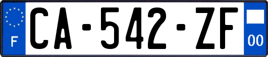 CA-542-ZF