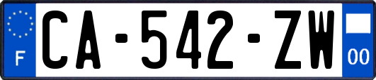 CA-542-ZW