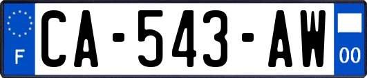 CA-543-AW