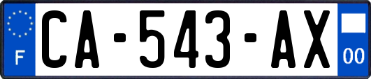 CA-543-AX