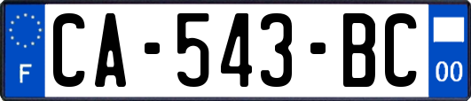 CA-543-BC