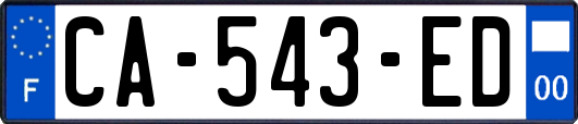 CA-543-ED