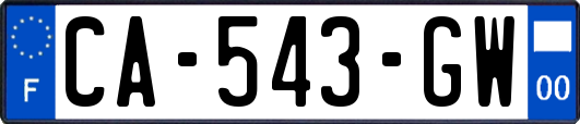 CA-543-GW