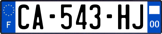 CA-543-HJ