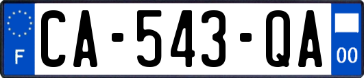 CA-543-QA