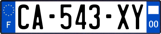 CA-543-XY