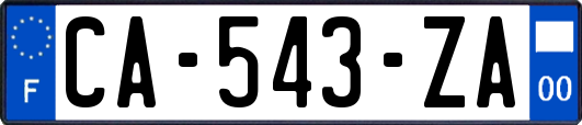 CA-543-ZA