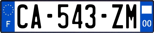 CA-543-ZM