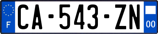 CA-543-ZN