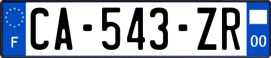 CA-543-ZR